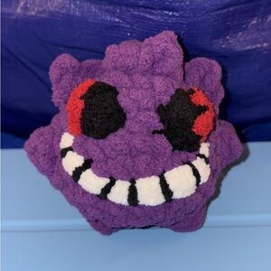Gengar Pokemon Handmade Crochet Plushie